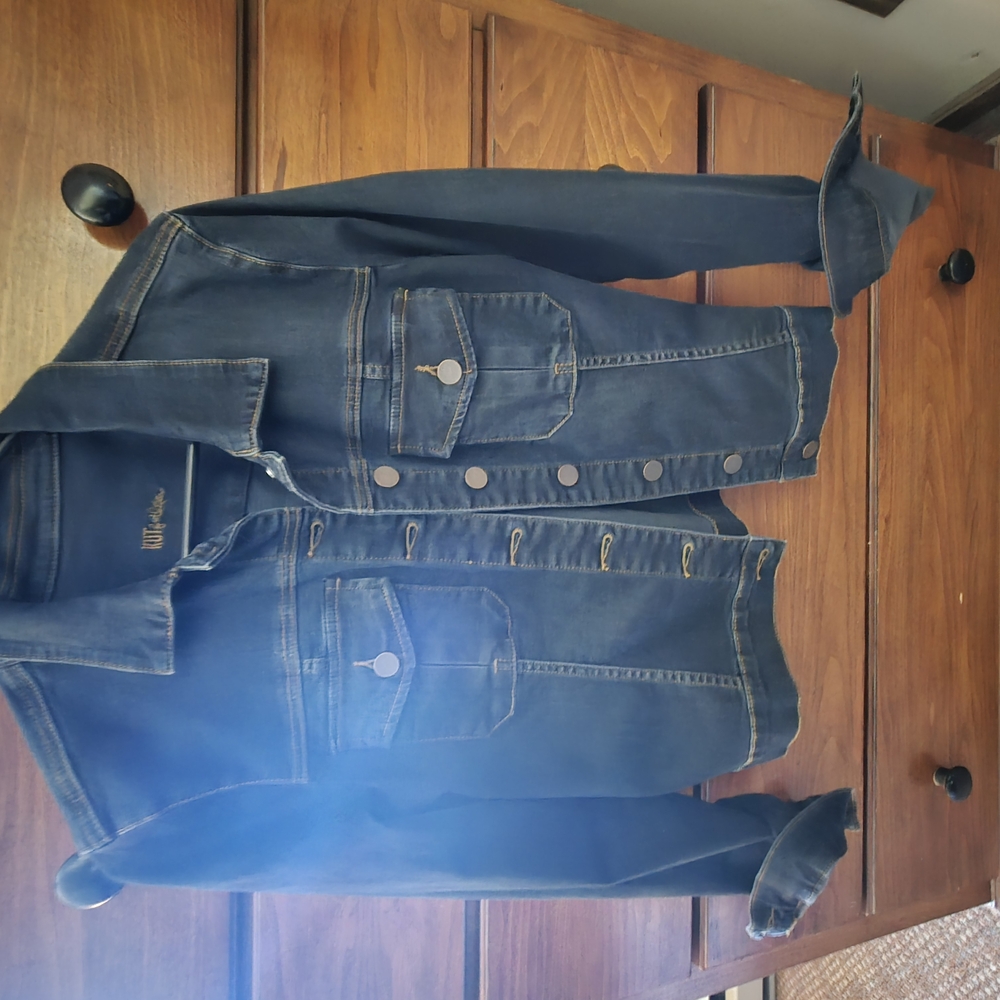 Kut from the Kloth Dark Blue Denim Jacket